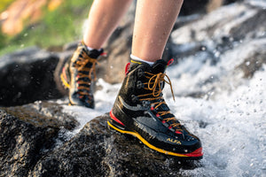 Mountain boot with gore-tex that keeps your feet dry